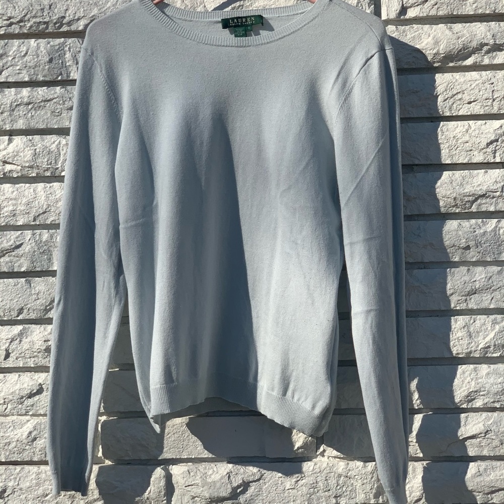 Ralph Lauren baby blue sweater